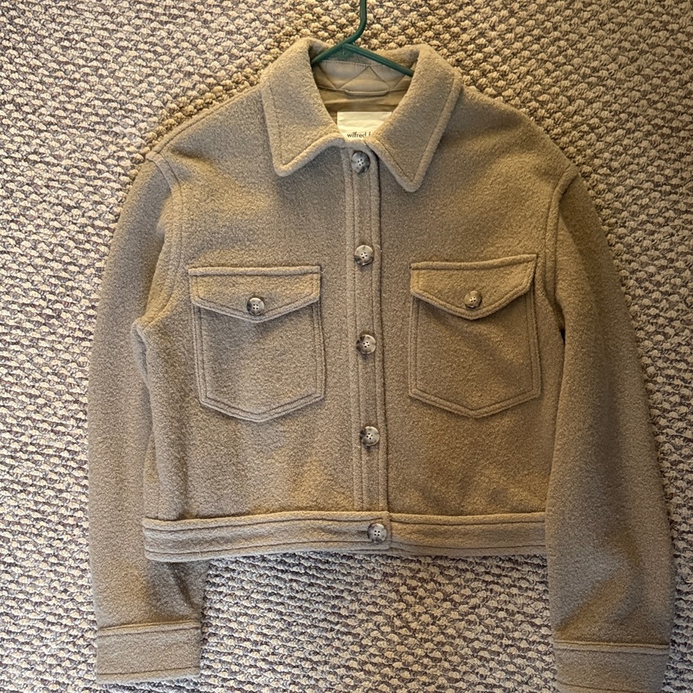 Wilfred Tan Wool Jacket